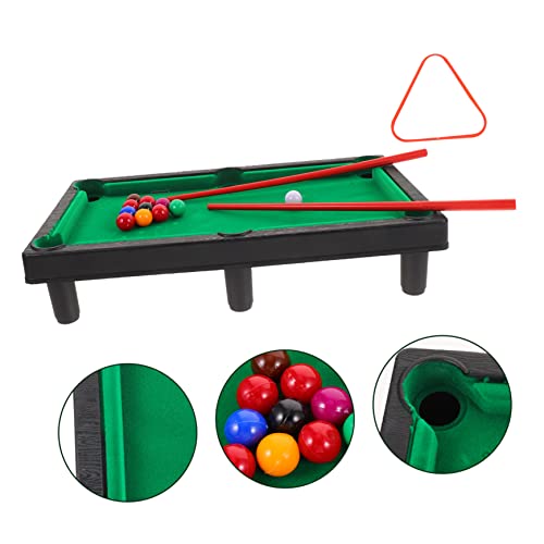 Mini Billiards Table Boys and Girls Billiard Game for Boys and Girls Hand-Eye Coordination Fine Motor Skill