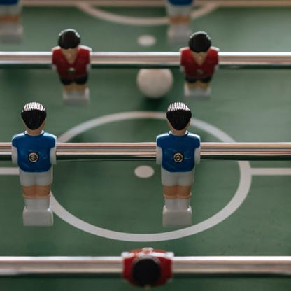 Outanaya 3pcs Metal Table Soccer Rods Replacement Foosball Table Accessories for Adults and Boys and Girls Sturdy Operation Poles for Soccer Machine