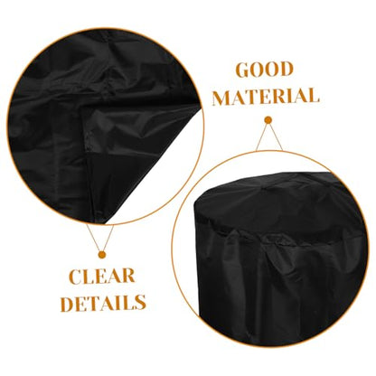 Portable Disc Golf Basket Cover Drawstring Durable Oxford UV for Outdoor Indoor Use