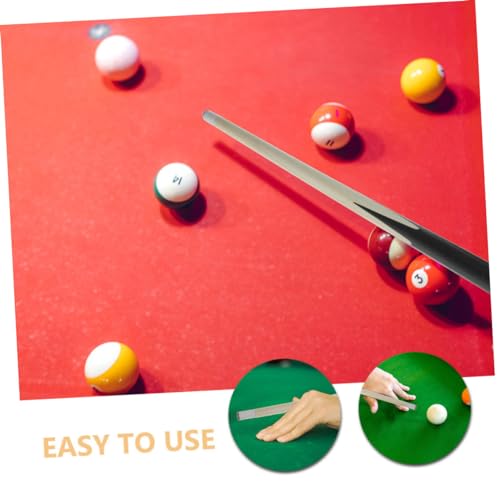 FRCOLOR 3Pcs Mini Wooden Billiard Cue Sticks for Compact Lightweight Pool Cue for Tight Spaces Design Easy to Use for Young Billiards Enthusiasts