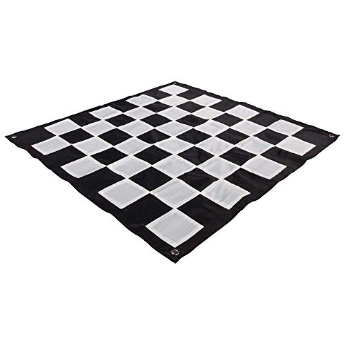 MegaChess 49 Inch Giant Plastic Chess Set - Accessories Available! (w/Nylon Board and Checkers) - size: w/Nylon Board and Checkers