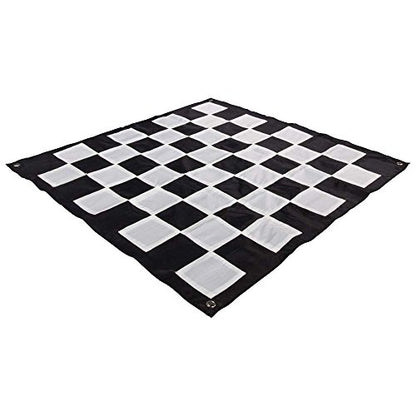 MegaChess 49 Inch Giant Plastic Chess Set - Accessories Available! (w/Nylon Board and Checkers) - size: w/Nylon Board and Checkers