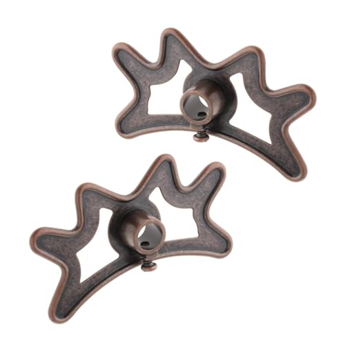 2pcs Billiards Bridge Heads Billiard Equipment Accessories Heads Pool Cue Stick Bridge Heads, As mentioned