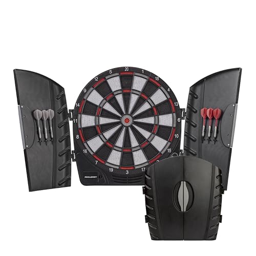 Accudart Spark Electronic Dartboard – 30 Games, 174 Variations, Computer Challenge Mode, Easy‑Read LED Scoring for Up to 8 Players – Includes 6 Soft‑Tip Darts & Extra Tips
