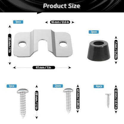 CyeeLife Dartboard Mounting Bracket,Dartboard Hanging Bracket for Steel Dart Games,Dart Accessories Kits (1 Set) - color: 1 Set