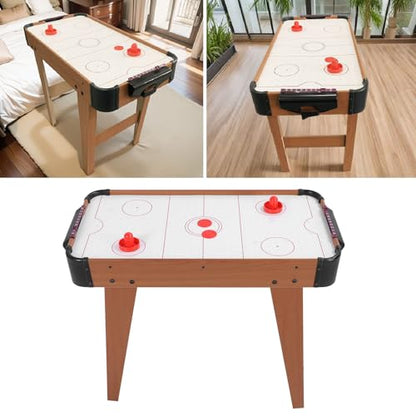 Table Top Hockey Game, Large Air Hockey Table Toy for Children, Adults, Parents, Child, Interactive Sports Game for Family Games, Parties, Office Bar