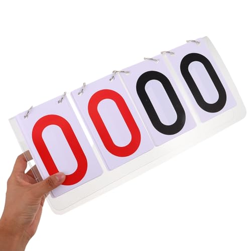 TOYANDONA Portable Tabletop Scoreboard Flipper Multi-Sports Score Keeper Flip Scoreboard for Tennis Baseball Basketball Volleyball