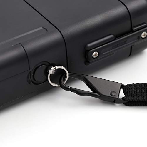 CUESOUL ANTIE Hard Dart Case, Holds 6 Steel/Soft Tip Darts & Extra Tips, Shafts & Flights, Durable Use - color: Solid Black