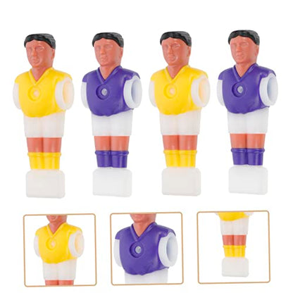 Alasum 8 Pcs Mini Soccer Game Childrens tylonal Rod Foosball Player Animatronic Toys Foosball Table Guy Kids Foosball Player Men’s Men Kids Football Players Fuse Replace Man