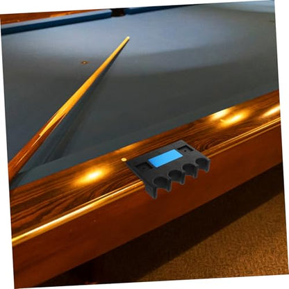 POPETPOP 2pcs Billiard Cue Rack Durable Pool Stick Holder for Game Rooms Wall Mounted Organizer for Cues Enhance Gameplay Preserve Condition for Professional