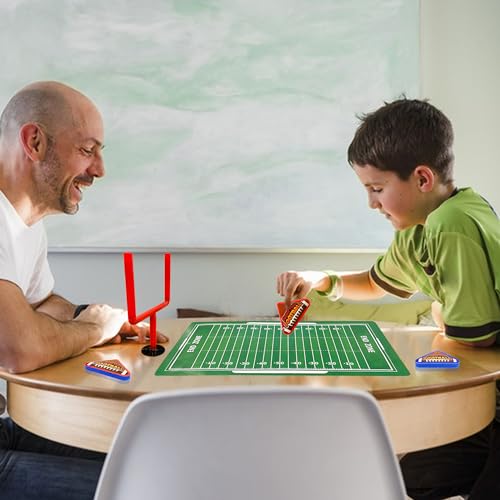10 PCS Colors Mini Flick Football Games Mini Table Top Sports Games - color: Red