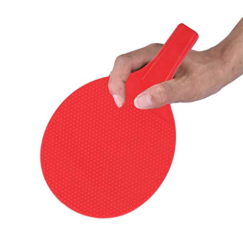 Table Tennis Racket Set for Kids Portable Outdoor Training Equipment with 2 Balls Ergonomic Handle Design Lightweight Durable Plastic Material Perfect for Indoor
