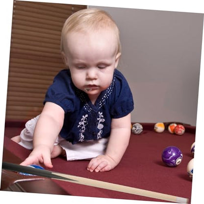 Totority 2pcs Short Pool Cue Stick Billiard Cue for Boys and Girls Compact for Spaces Beginners and Comfortable Grip