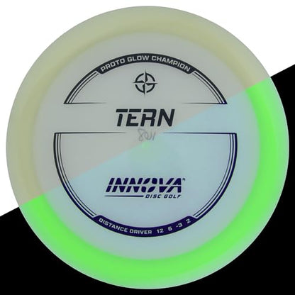 Innova Proto Glow Champion Tern – Glow in the Dark Disc Golf Driver - size: 165-169g
