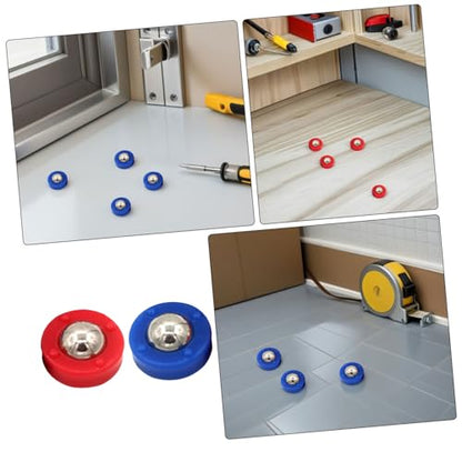 Abaodam 30pcs Mini Shuffleboard Replacement Pucks with Precision Rollers for Tabletop Curling Game Portable Sliding Beads for Family Gatherings and Party Entertainment