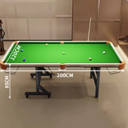 Regulation Pool Table, Professional Billiard Table with Premium Accessories, Easy Assembly for Home Game Room Bar Garage - size: N