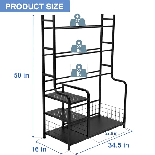 Disc Golf Storage Rack – Disc Golf Organizer with Bag Stand – Large Capacity Disc Golf Shelf, Holds 140+ Discs