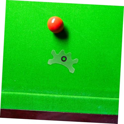 BESPORTBLE Freestanding Pool Cue Holder Rack Acrylic Billiard Cue Clamp for Pool Table Accessory