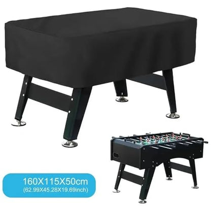 Foosball Table Cover 2pcs Football Table Cover Oxford Cloth Suitable for Protecting Game Room Gaming Machine Coverage