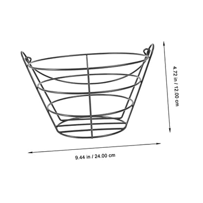 2pcs Container Basket Storage Organizer Carrying Buckets Display Case Sports Cart Carrying Holder Range