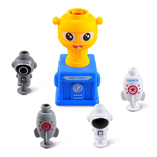 BAKAM Toddler Toys 3-4 for Boys Girls, Balloon Launcher & Powered Car Set, Fun Toddlers STEM Toy Balloon Pump Cars Racer Kit for Kids 3-5 (Duck) - style: Duck