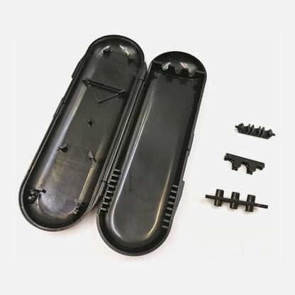 Mikinona 2pcs Portable Darts Carry Case Set with Storage Compartments Hard Shell Darts Organizer Box for Travel and Soft Tip Accessories