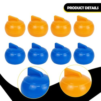 8X Tabletop Curling Game Game Indoor Shuffleboard Accessories for Kids Adults Family Gathering Educational Portable