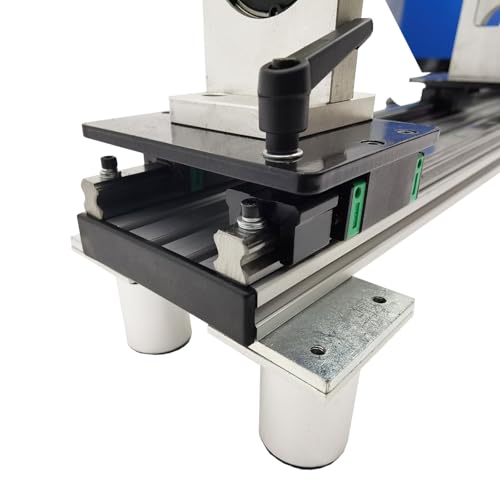 110V 450W Multi-Function Pool Cue Repair Machine, 1.26" Spindle, 0-2500RPM Cue Billiard Repair Lathe with Double Track Chuck, MT5 Spindle Taper, for Cue Tip Slender Workpiece Processing