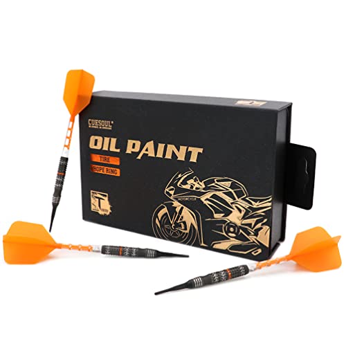 CUESOUL 929 New Launch Motorcycle-Tungsten Soft Tip Dart Set - color: TIRE