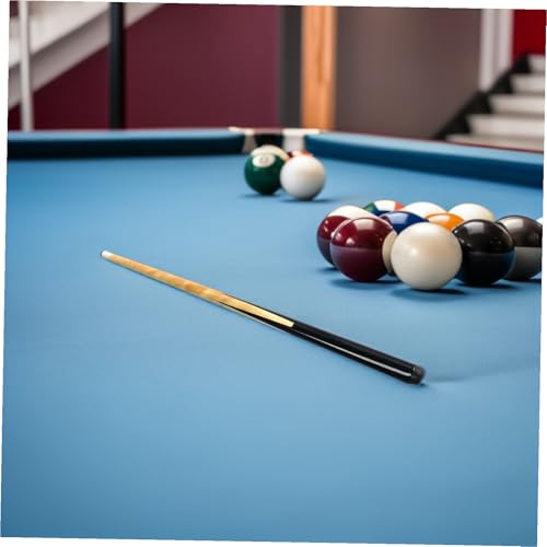Short Pool Cue Stick Lightweight Compact Billiard Rod for Beginners Hardwood Billiards Cue for Home Table Under Comfortable Grip and Superior Control