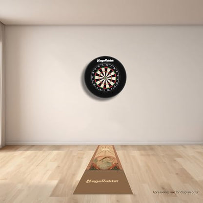 Darts Mat, 297x66cm, with Oche Lines, Professional Non Slip Carpet, Protection for Floor and Dart Tip (Pray MageRabbit)