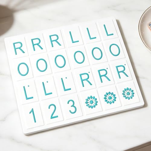 Mahjong Solo Practice Board - Solo Mahjong Board,18.5 * 16cm, Portable Tile Pattern Learning & Strategy Practice Boards for Beginners and Advanced Players - color: Sky Blue
