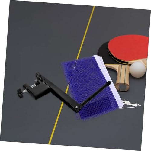 GALPADA Table Tennis Net and Post Set Portable Pingpong Barrier for Games Easy Installation Reliable Ball Stability Compatible Table