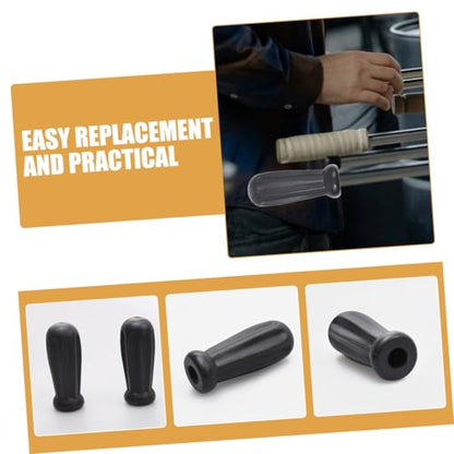 2Pcs Plastic Foosball Table Handles Comfortable Grip Replacement for Table Soccer Rods Easy to Install Enhanced Control for Better Gameplay