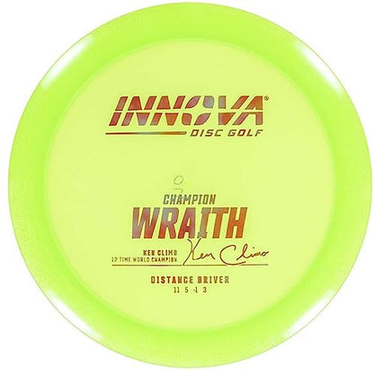 Innova Champion Wraith Disc Golf Driver – Distance Driver for Disc Golf (Colors Will Vary) - size: 173-175g