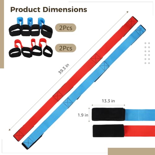 Race Straps Kit: Group Field Day Games for Adults & Kids