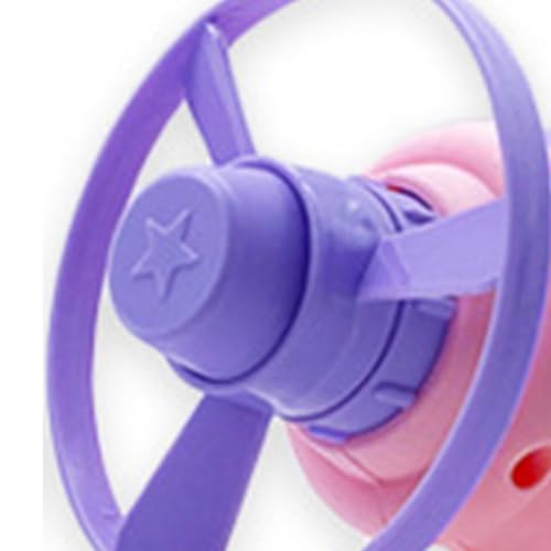 Kids Friendly Heavy Duty Flying Disc Toy for Outdoor Sports, Parent-Child Interaction, Plastic Disc for (Pink)