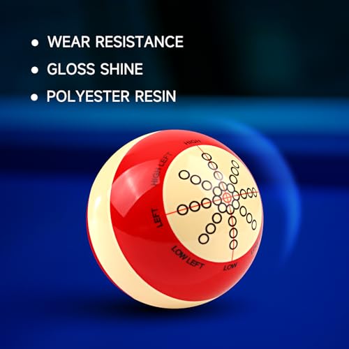 GSE Games & Sports Expert Billiard Practice Training Cue Ball, AAA-Grade PRO Cup Standard Pool Billiard Cue Ball (6 oz 2-1/4" Several Colors Available) - color: Artifact Cue Ball