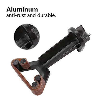 Cue Tip Clamp, Dilwe Y-Shaped Elastic Fastener for Billiard and Snooker Cue Tip Repair Tool with Glue-On Design