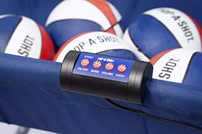 Pop-A-Shot - Home Dual Shot with NCAA Graphics l Sensor Scoring l 16 Game Modes l 7 Balls l Foldable Storage l for All NCAA Fans - style: Auburn Tigers