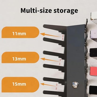 Space Saving Wall Mounted Media Holder Set of 4 Ideal for Gaming Units and Other Console Games Stylish Game Wall Mount