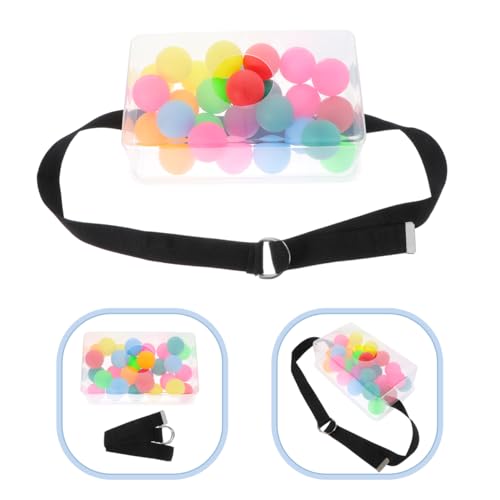 Toyvian 1 Set Strap Shake Box Children Kids Outdoor Playset Developmental Sports Table Tennis Balls Family Games for Kids and Coordination Training Kids Training Game
