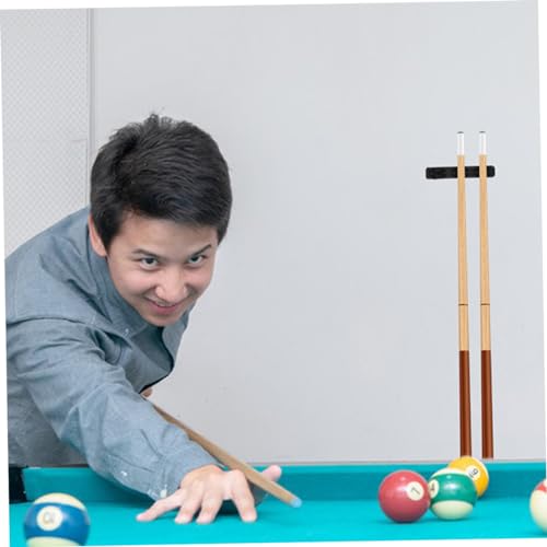 BESPORTBLE 2pcs Wall Rack for Pool Stick Storage Plastic Holder Vertical Billiard Stand Space-saving Design for Billiard Accessories Easy Installation and Performance