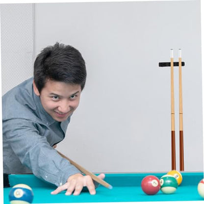 BESPORTBLE 2pcs Wall Rack for Pool Stick Storage Plastic Holder Vertical Billiard Stand Space-saving Design for Billiard Accessories Easy Installation and Performance