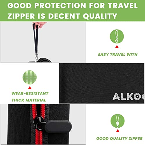 ALKOO Dart Case Holder Bag for 6 pcs Steel and Soft Tip Darts Set | Dart Case Holds 12 Darts with Shafts, Flights and Tips; Hard Shell Travel Pouch Keeps Dart Gear Tidy for Game Night, Leagues - style: Holds 6 Darts