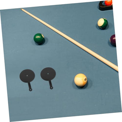 BESTonZON 2pcs Billiard Aiming Tools Aiming Practice Dots Training Mat for Beginners Improve Pool Skills Essential Billiard Accessories for Enhanced Accuracy