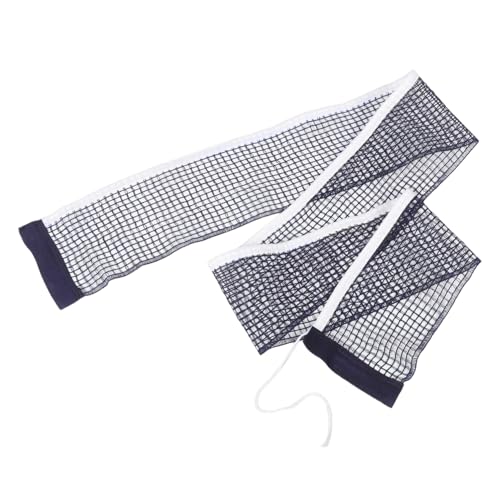 LIOOBO Tennis Table Net Mesh Net Cotton-Polyester Portable Foldable Ideal for Outdoor/Indoor Play Clamp