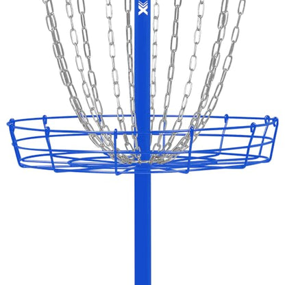 Remix Practice Basket for Disc Golf - Choose Your Color and Style - style: Single Chain - Royal Blue