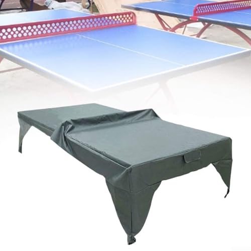 Sunproof Table Tennis Table Gray Outdoor Dust Protector Impermeable Pong 280x153x73cm 190t Polyester Having Storage Bag Tables(210D) - size: 210D