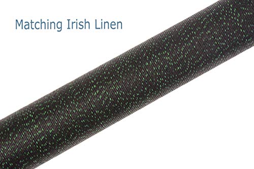 58 inch Hand-Painted Series 2-Piece Billiard Pool Cue Stick with Irish Linen Wrap - color: Green, size: 19oz